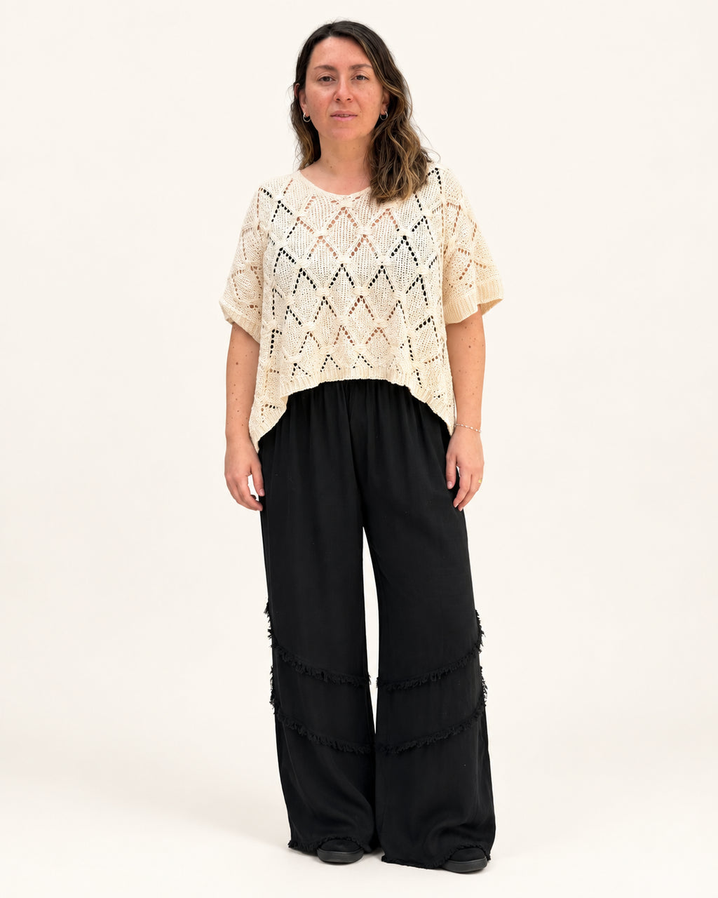 Polera hilo Maragogi blanca