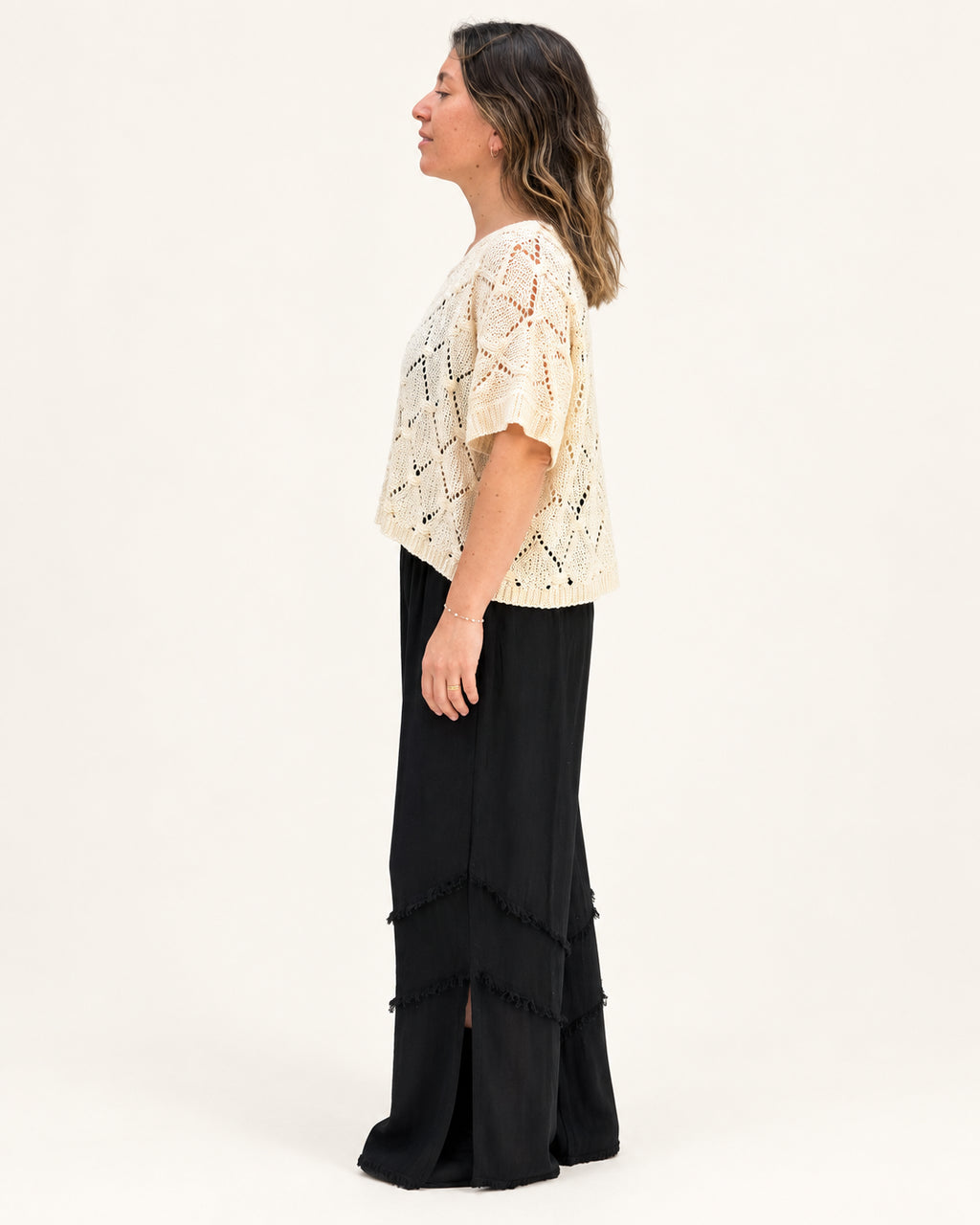 Polera hilo Maragogi blanca