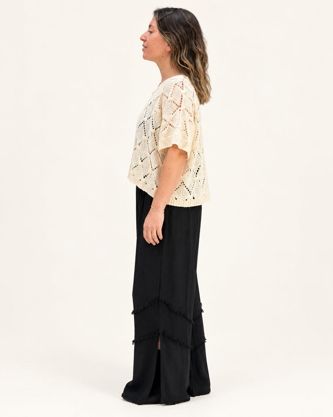 Polera hilo Maragogi blanca