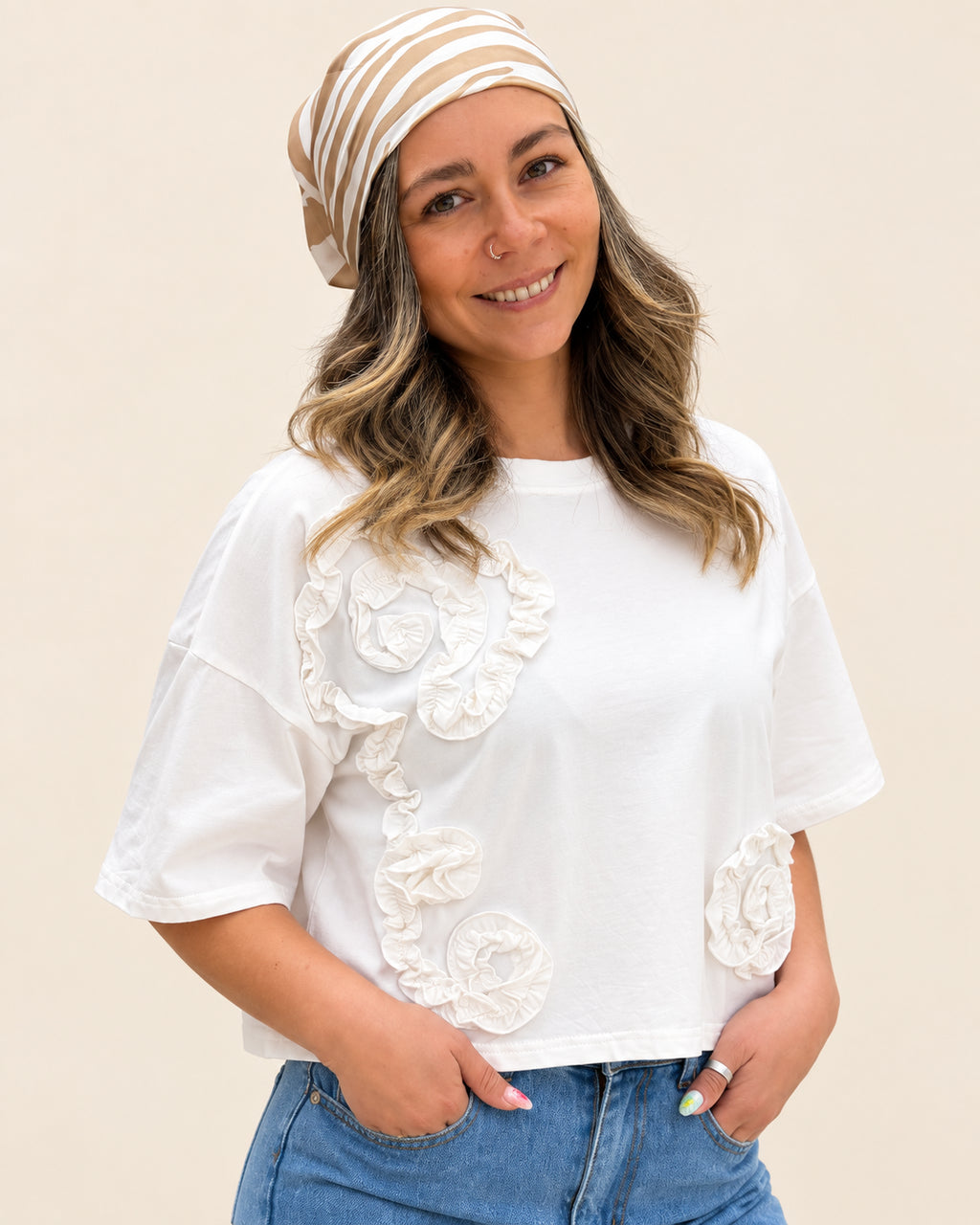 Polera Tulum Blanca