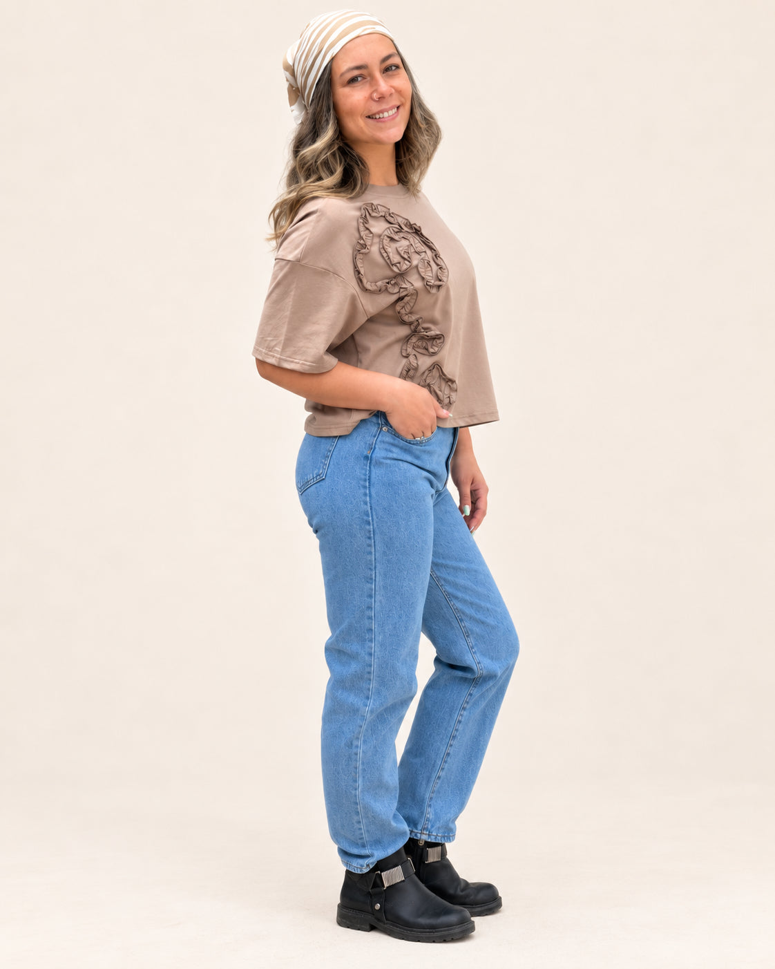 Polera Tulum Taupe