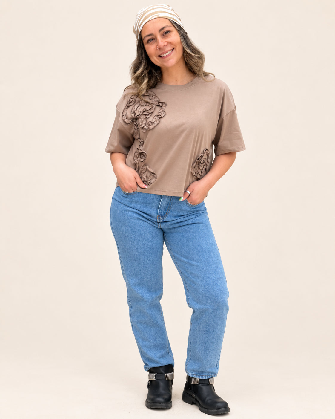 Polera Tulum Taupe