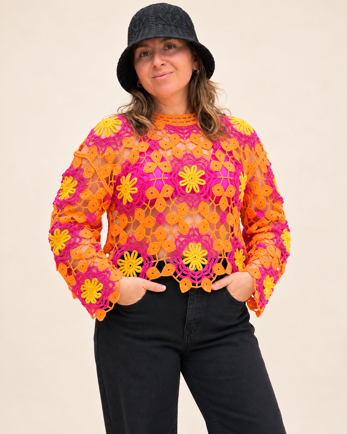 Tejido Ipanema Fucsia