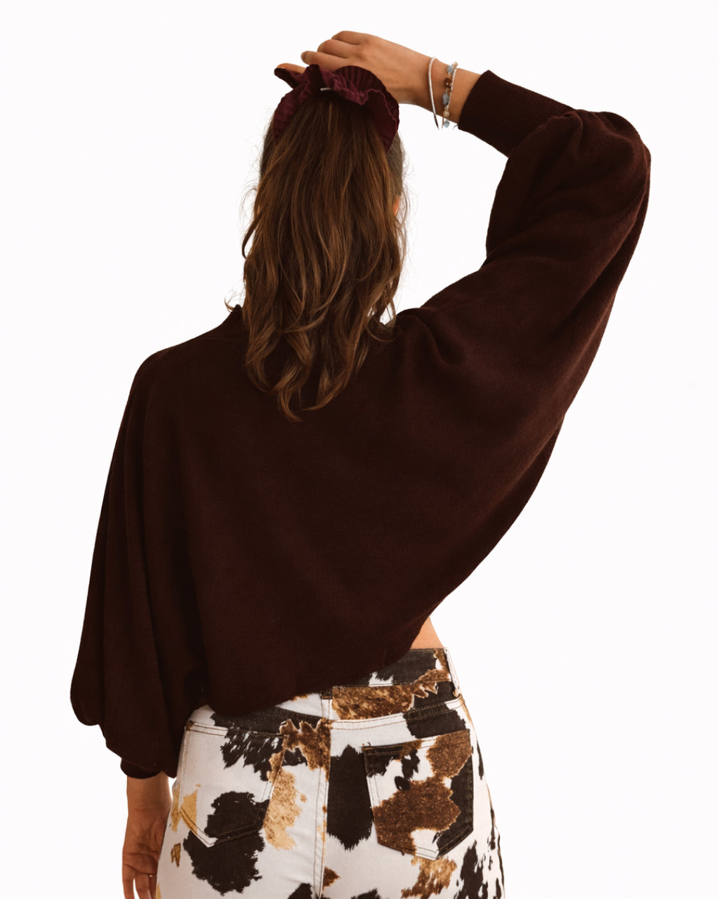 Sweter Arrayan café