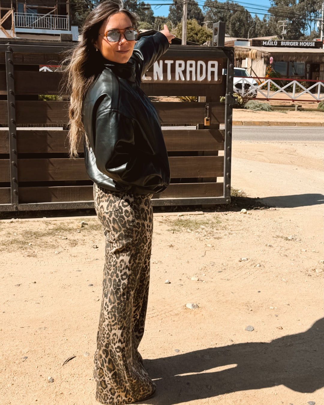 Pantalón estampado print