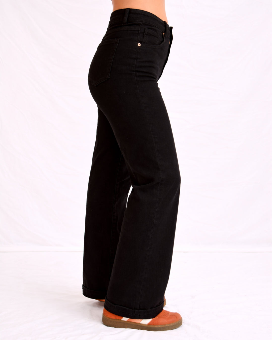 Pantalón Versalles wide negro