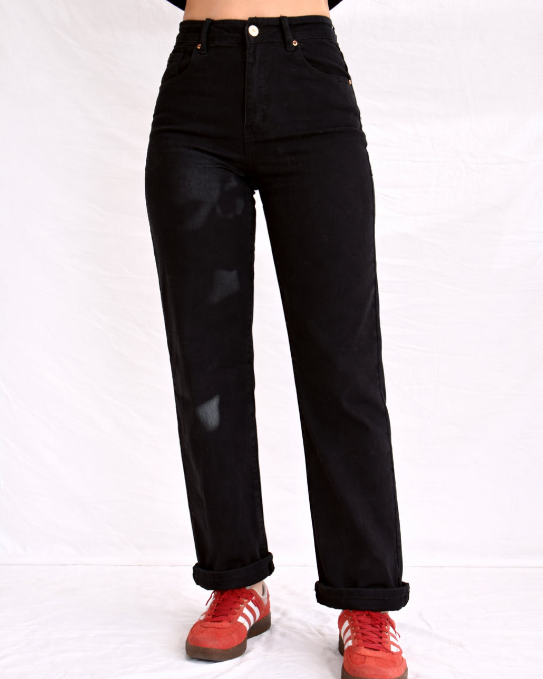 Pantalón Versalles wide negro