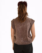 Polera Acid Wash Florencia Café
