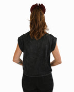 Polera Acid Wash Florencia Negra