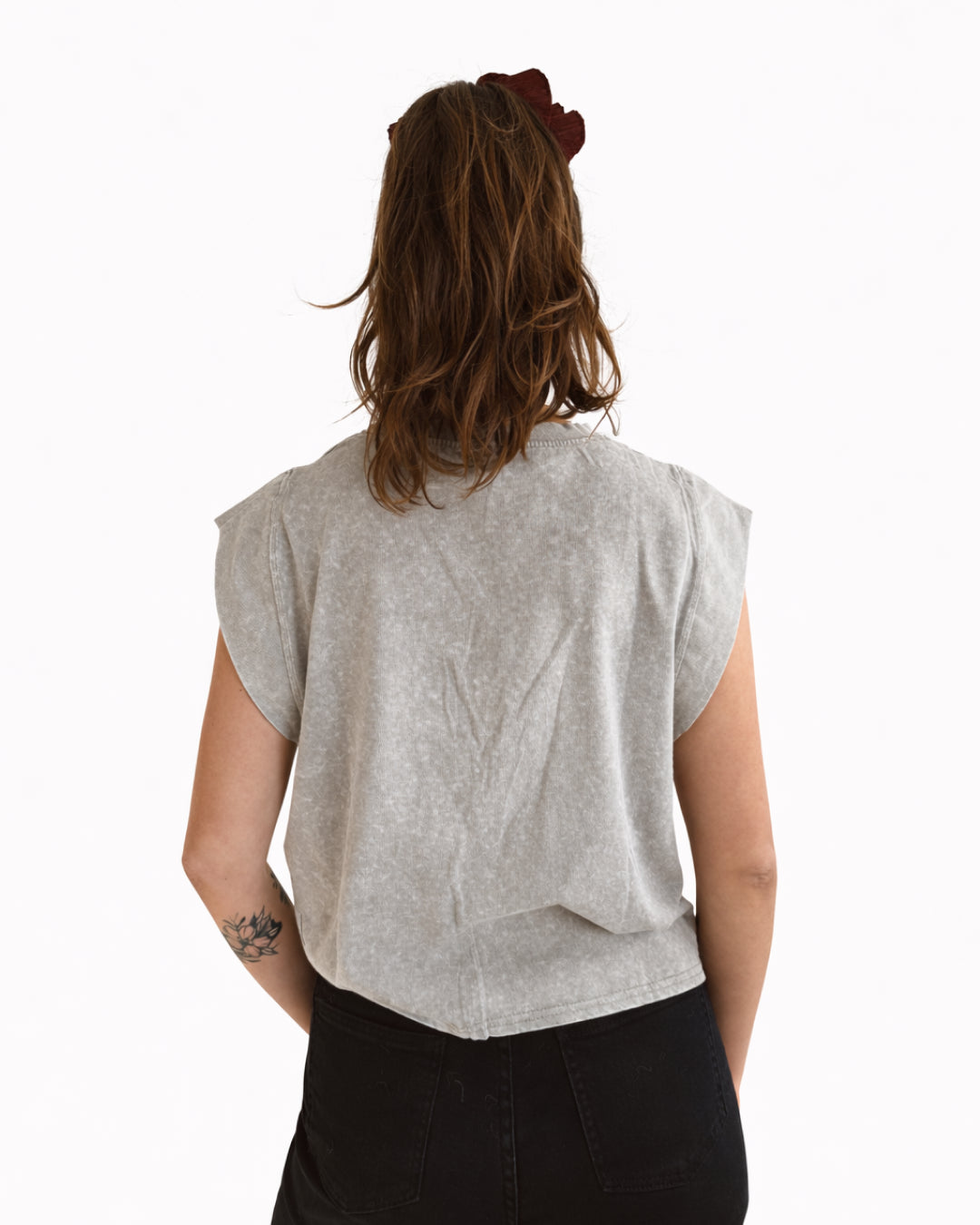 Polera Acid Wash Florencia Verde