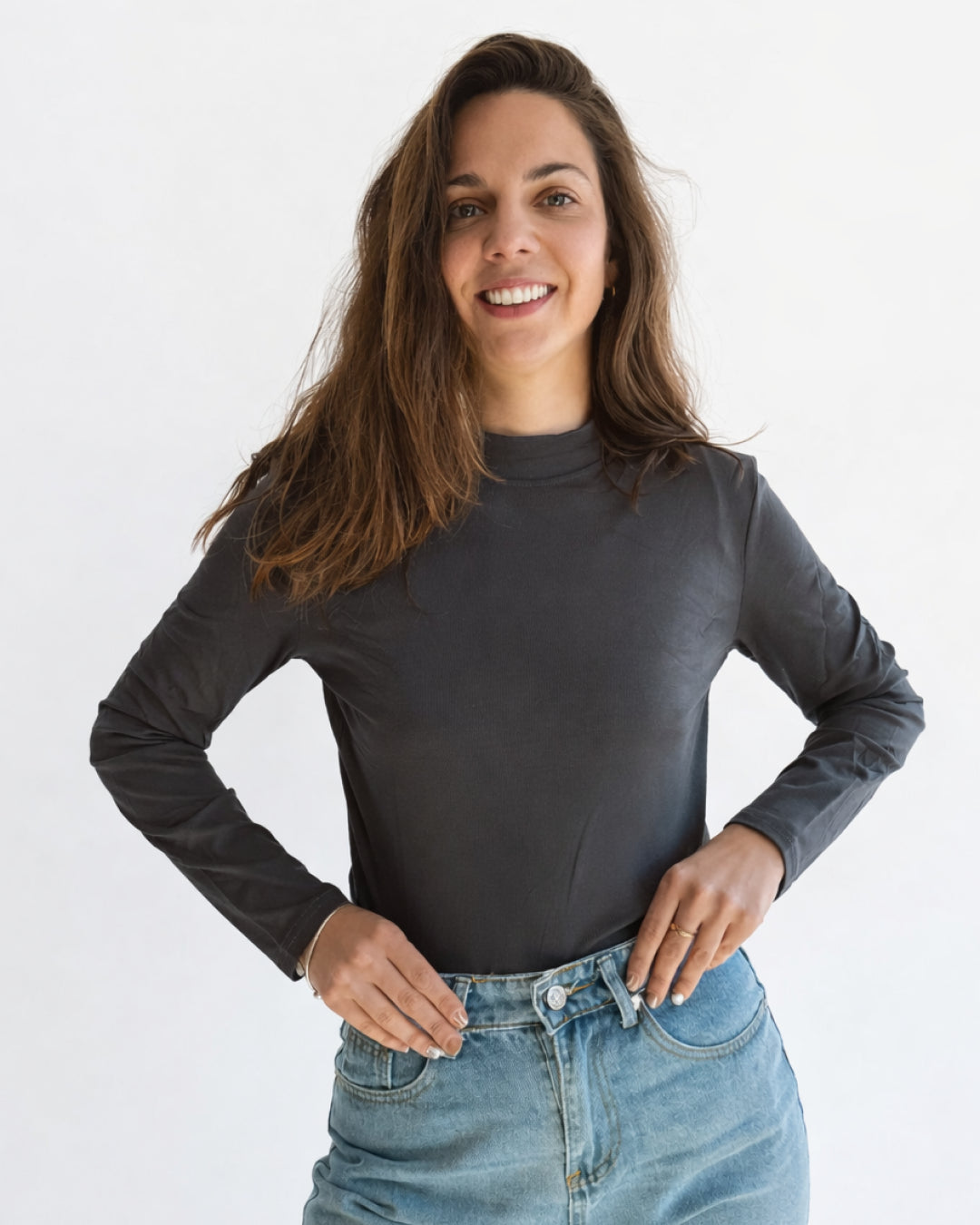 Polera Manga Larga Arena