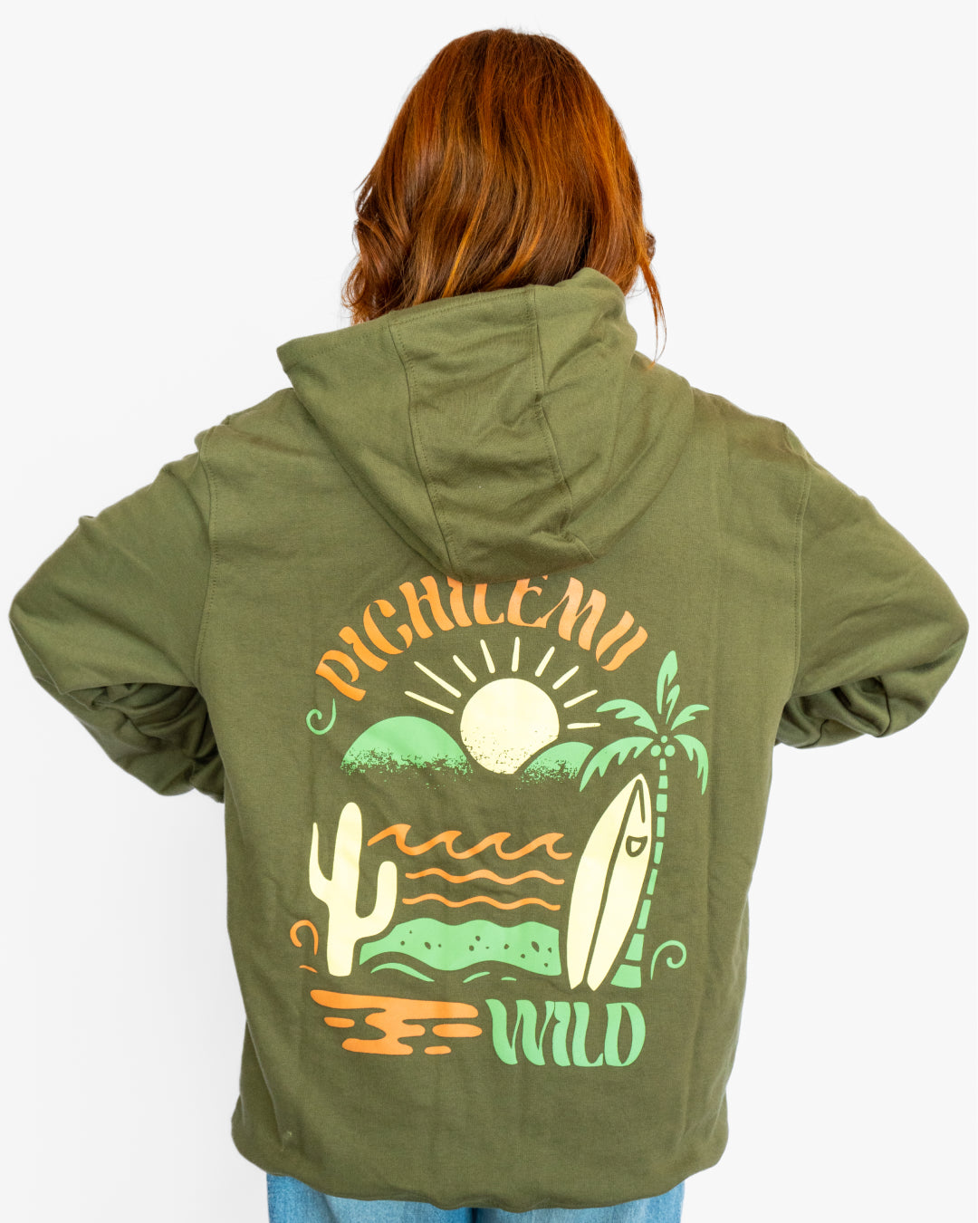 Poleron Pichilemu Wild Verde