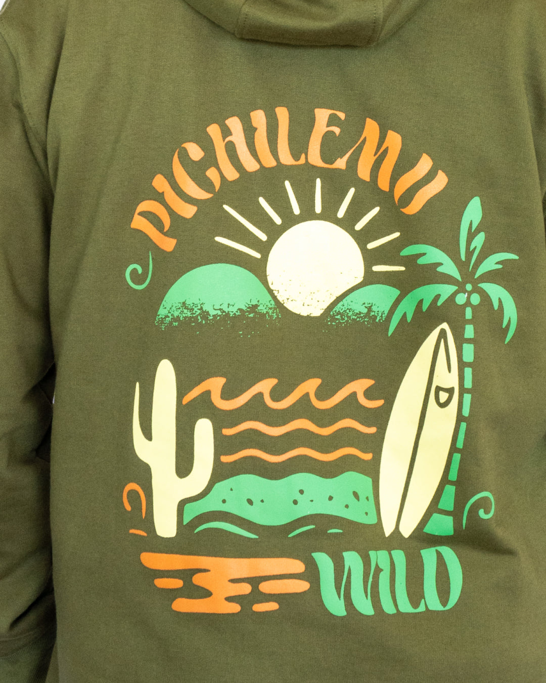 Poleron Pichilemu Wild Verde