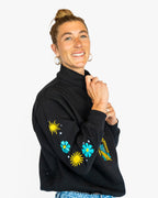 Polerón Quarter Zip We love Negro