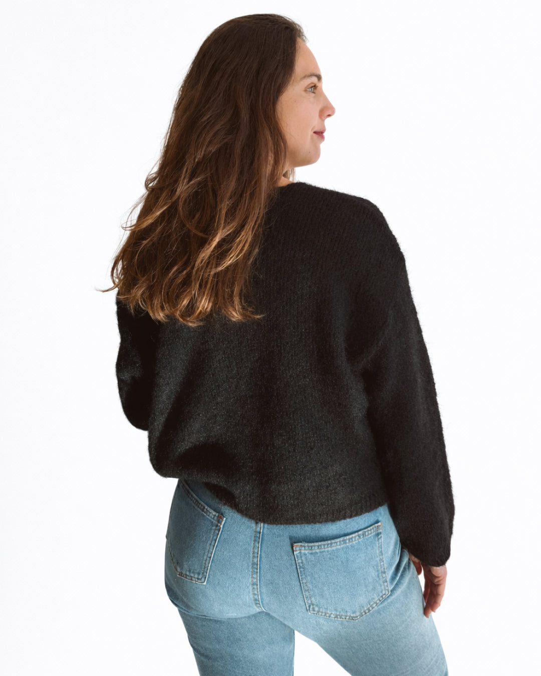 Sweater Básico Negro